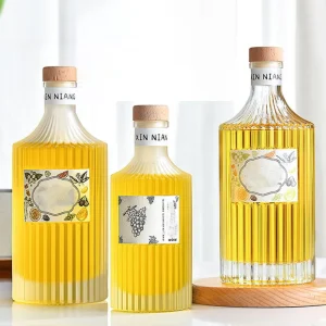 Glass Bottles for Vodka Whisky Gin Tequila Brandy and Rum 100ml 200ml 330ml 500ml 750ml 1000ml