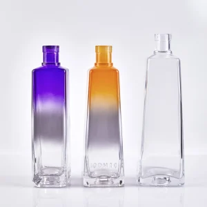 Glass Bottles with Glass Caps and Packaging