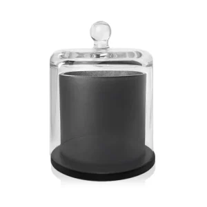 Glass Candle Jar Tumbler with Dome Lid