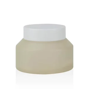Glass Cosmetic Cream Jar for Skincare 15ml 30ml 50ml 100ml Clear Brown