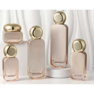 Glass Cosmetic Packaging Bottle Set