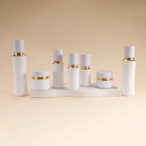 Glass Cosmetic Packaging Bottles for Face Cream and Eye Cream 30g 50g with Carton Packaging