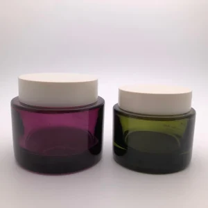 Glass Cosmetic Packaging Jar for Organic Skincare
