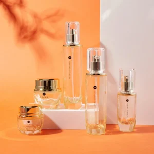 Glass Cosmetic Set 40ml 100ml 120ml Lotion Bottles 30g 50g Cream Jars