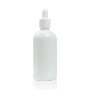Glass Dropper Bottle 10ml 15ml 30ml 50ml 100ml White Essential Oil Glass Bottles With Dropper