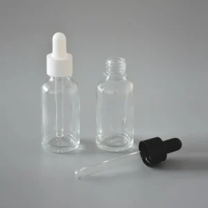 Glass Dropper Bottle 20ml Glass Cosmetic Essential Oil Dropper Bottle Skin Care