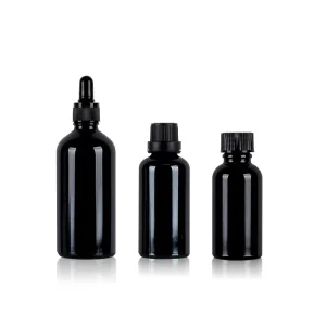 Glass Dropper Bottle for Essential Oil, 5ml 10ml 15ml 20ml 30ml 50ml 100ml