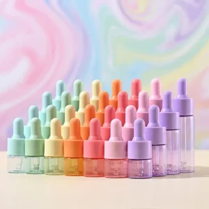 Glass Dropper Bottle for Essential Oil and Cosmetics 5ml 10ml 15ml 20ml