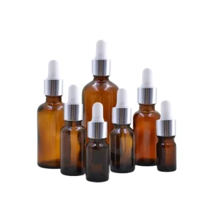 Glass Dropper Bottles 5ml 10ml 15ml 20ml 30ml 50ml 100ml for Cosmetics and Oils