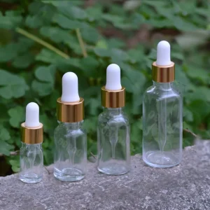 Glass Dropper Bottles 5ml 10ml 15ml 20ml 30ml 50ml 100ml for Cuticle Oil Essential Oil and Skin Care Serum