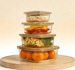 Glass Food Container