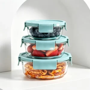 Glass Food Container