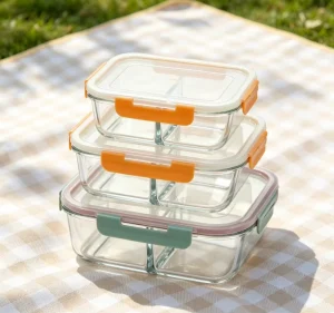 Glass Food Container