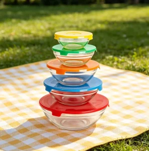 Glass Food Container