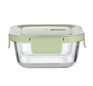 Glass Food Container with Lid
