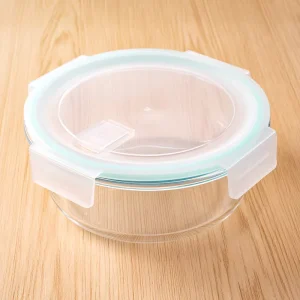 Glass Food Storage Containers With Lids Insulated Leak Proof Packaging Airtight Crisper Lunchware Kits Serving Bowl Lunch Box
