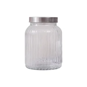 Glass Food Storage Jars, 600ml/1000ml/1300ml