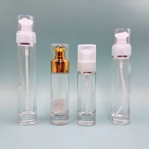 Glass Foundation Pump Spray Bottle 30ml 50ml 60ml