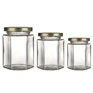 Glass Jam Canning Jars and Dry Fruit Canisters 100ml for Oil, Milk, Tea, Coffee, and Juice