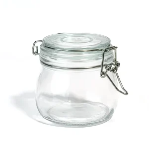Glass Jar Glass Bottle Food Storage Bottle & Jars Pickling and Canning Glass Clear Jar