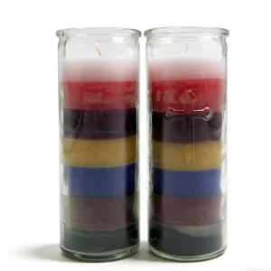 Glass Jar Soy Wax Aromatherapy Candle Colored Thanksgiving Decoration