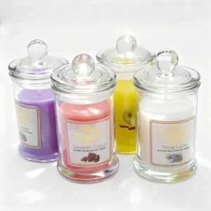 Glass Jar Soy Wax Scented Candle Private Label Eco-Friendly Smokeless Home and Hotel Fragrance Candle