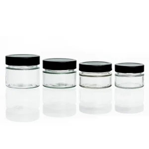 Glass Jars With Lids 100ml 150ml 180ml for Honey Jam and Kitchen Pantry Storage