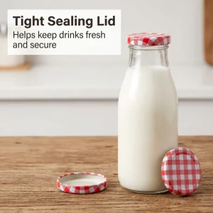 Glass Juice Bottles Glass Bottle for Juice 250ml Glass Bottles for Water Juice Milk