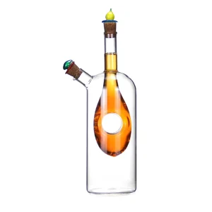 Glass Oil Bottle Container