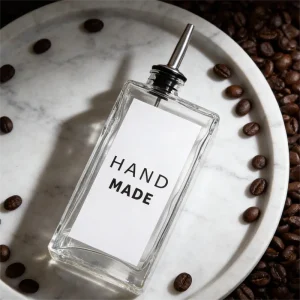 Glass Oil Bottle Large Capacity Kitchen Controllable Oil Bottle Leak Proof Soy Sauce Vinegar Seasoning Empty Bottle