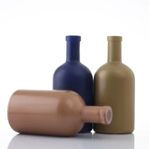 Glass Oil Bottles 250 ml 375 ml 500 ml Olive Oil Bottle Black Bottle for Olive Oil 750ml