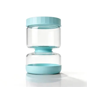 Glass Overnight Oats Storage Jars with Lids