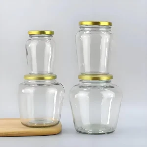 Glass Peanut Butter Canning Containers 200ml 1250ml