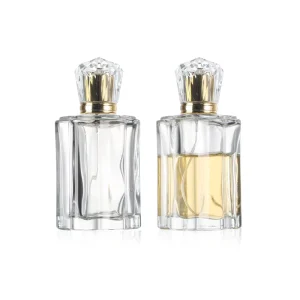 Glass Perfume Bottle 50ml Spray Glass Bottles with Cap
