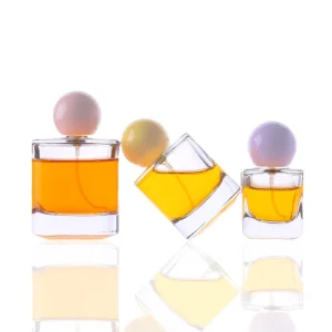 Glass Perfume Bottle, Chinese Manufacturer, Classic Square Design