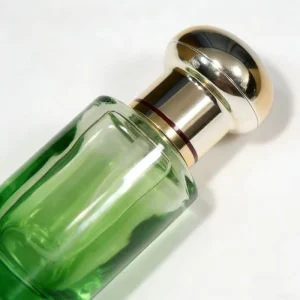 Glass Perfume Bottle Transparent Color Cylinder Empty Perfume Glass Bottle