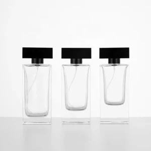 Glass Perfume Bottle for Home or Boutique Fragrance Presentation Empty Container
