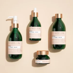 Glass Pump Lotion Bottles 100ml 200ml for Body Wash, Shampoo, Conditioner, and Hand Wash