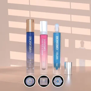 Glass Roller Bottles for Essential Oils 10ml Customized Shape and Color with Different Cap Essential Oil Roller Bottle 10ml Box