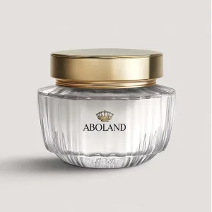 Glass Skincare Packaging Set with Cosmetic Jars and Bottles for Lotion Serum Cream