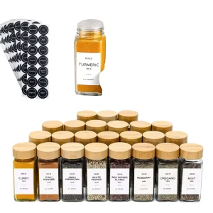 Glass Spice and Storage Jar