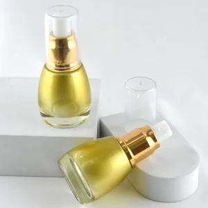 Glass Spray Bottle 30ml Perfume Bottles 30 ml Glass Spray Gold Packaging Cosmetics