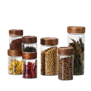 Glass Storage Container Can Anti scratch and Stain resistant Allow Thislong Last to Use and Keeps Looking New
