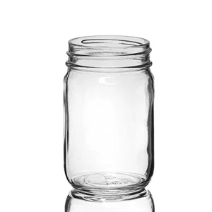 Glass Storage Jar with Airtight Lid and Band, 200ml 300ml 32oz Wide Mouth Mason Jar for Fermenting, Pickling, and Canning