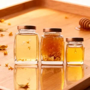 Glass Storage Jars 50ml 100ml 180ml 280ml 360ml for Food Honey Jam Pickles Canning