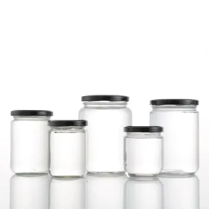 Glass Storage Jars and Bottles for Honey