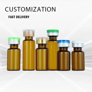 Glass Vials Peptides Injectable 2ml 5ml 10ml 15ml 20ml 30ml Custom Glass Bottle Vial Injection