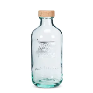Glass Wine Bottles Glass Bottles Liquor Bottles 750ml Whisky Bottles Vodka Bottles Empty Bottles with Cork Stoppers