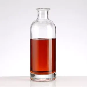 Glass Wine Bottles Glass Bottles Liquor Bottles 750ml Whisky Bottles Vodka Bottles Empty Bottles with Cork Stoppers