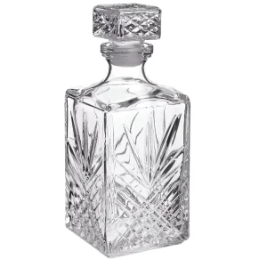 Glass Wine and Liquor Bottles 750 ml, Whisky and Vodka Bottles with Cork Stoppers